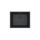 Spüle Omni 30 G90 mit Siphon, schwarz