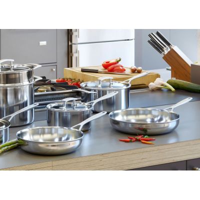 3. Demeyere Industry 5 Stahlbratpfanne 24 cm