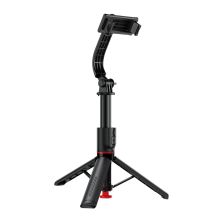Acefast E42 Selfie-Stick mit automatischem Stativ und Bluetooth-Fernbedienung, 1,05 m – Schwarz