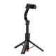 Acefast E42 Selfie-Stick mit automatischem Stativ und Bluetooth-Fernbedienung, 1,05 m – Schwarz