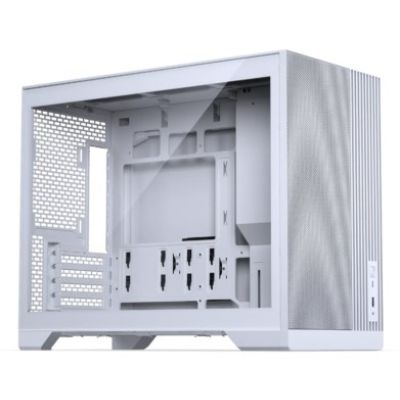 6. PHANTEKS XT M3 PC-Gehäuse, Mini-Gehäuse, mATX, gehärtetes Glas – Weiß