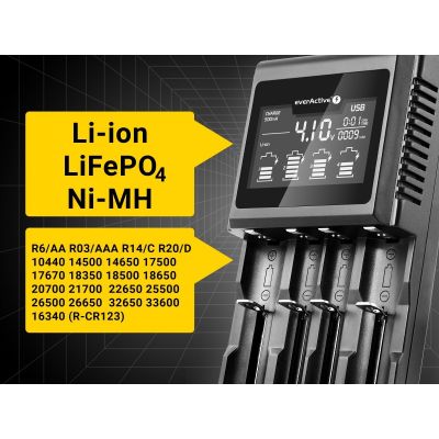 25. everActive UC-4000 Ladegerät (Keine Daten verfügbar)