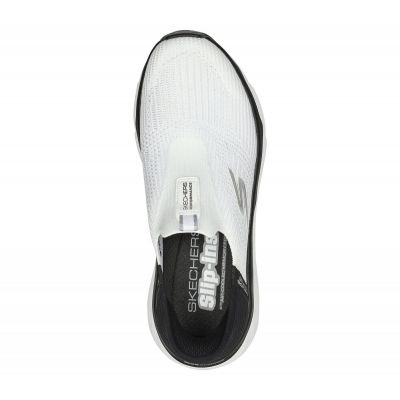 3. Skechers Slip-Ins: Max Cushioning – Glattes Weiß 38.5
