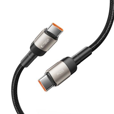 5. Tech-Protect UltraBoost Evo USB-C / USB-C PD-Kabel 100 W 5 A 1 m – Titan