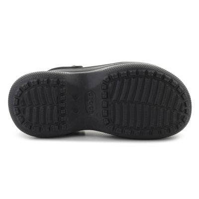7. CROCS CLASSIC STACKED CLOG SCHWARZ/SCHWARZ 211355-060