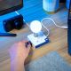 4. Hyper HyperDrive Flex MagCharge USB-C Hub, Weiß/Blau