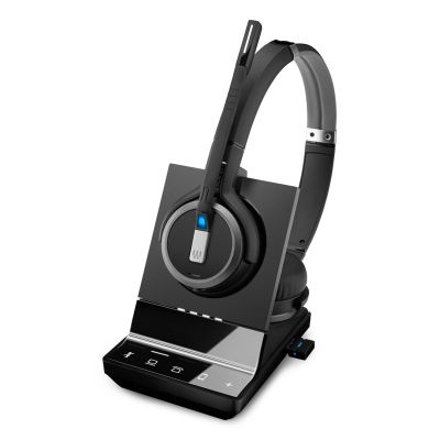 7. EPOS IMPACT SDW 5066 – Kabelloses Headset mit Kopfbügel für Büro/Callcenter (EU/UK/AUS), Schwarz