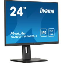 iiyama ProLite XUB2495WSU-B7 Monitor 61,1 cm (24") WUXGA IPS HDMI/DP/USB 4 ms