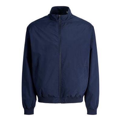 2. Jack&Jones Herren-Bomberjacke JJECHARGE STAND COLLAR BOMBER NOOS 12288895 NAVY BLAZER