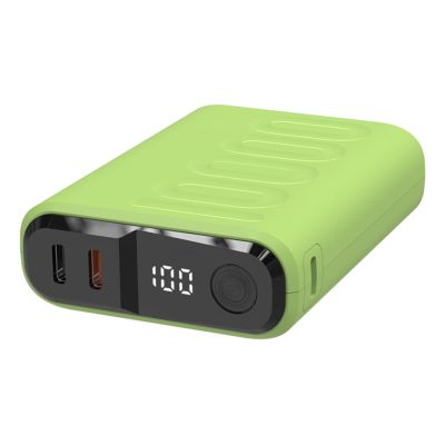 2. RealPower PB-10000C PD+ 10000 mAh Hellgrün