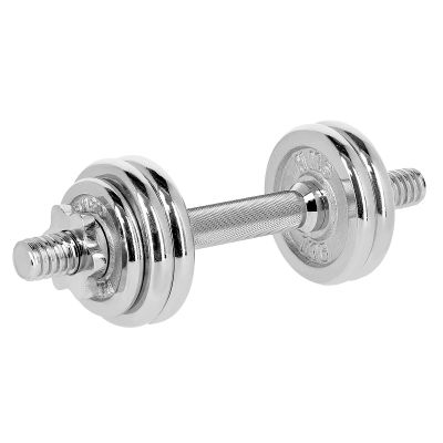 37. Hanteln im Koffer CHROME HMS 2x7,5kg STC15