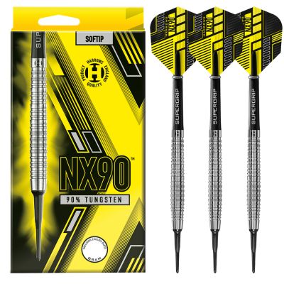 6. Harrows NX-90 90 % Softip-Darts
