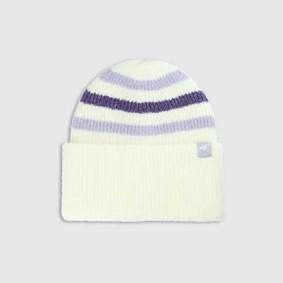 Mädchen-Beanie-Mütze 4F 4FJWAW25ACAPF646-94S
