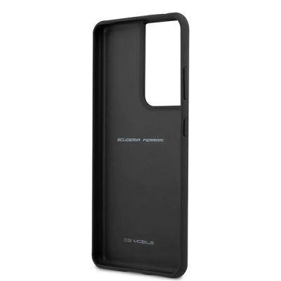 7. Ferrari FESPEHCS21LBK S21 Ultra G996 schwarz/schwarz Hardcase On Track Perforated