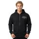 4. Air Jordan Brooklyn Fleece-Kapuzenpullover mit durchgehendem Reißverschluss, Schwarz - IB7908-011