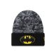 New Era Batman Jugend-Strickmütze mit schwarzem Bündchen - 60691137