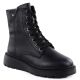 Damen-Lederstiefeletten mit schwarzer Plateausohle Rieker 70408-00
