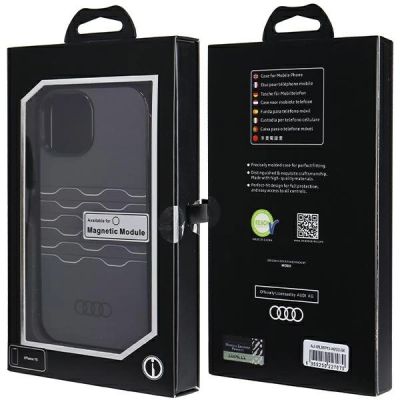 7. Audi IML MagSafe Hülle für iPhone 15 / 14 / 13 - Schwarz