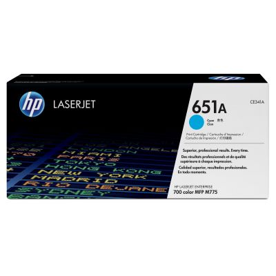 3. Tonerkartusche 651A Cyan/.