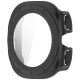 2. Tech-Protect Schutzhülle (2er-Pack) für Samsung Galaxy Watch Ultra 47 mm – Transparent Matt Schwarz