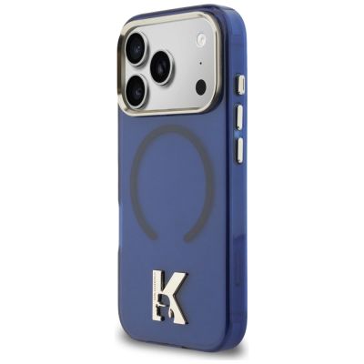 2. Karl Lagerfeld IML K Head Logo MagSafe Hülle für iPhone 17 Pro Max - Blau