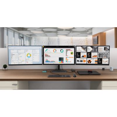 10. i-tec Metal C31FLATDOCKPDPRO Dockingstation, kabelgebunden, USB 3.2 Gen 1 (3.1 Gen 1), Typ-C, Grau