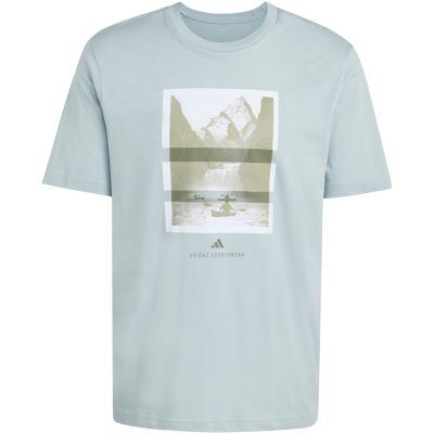 2. adidas Herren Outdoor Kajak Grafik-T-Shirt mint KG5409
