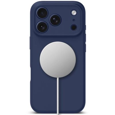 4. Tech-Protect Silikon-MagSafe-Hülle für iPhone 17 Pro – Marineblau