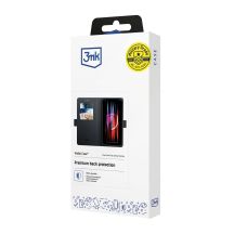 3mk Wallet Case für iPhone 16e – Schwarz