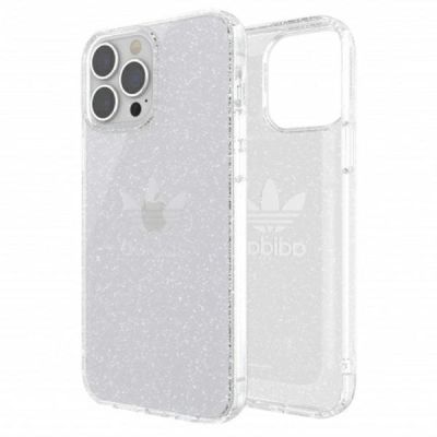 2. Adidas OR Protective Clear Case Glitter für iPhone 13 Pro Max - Transparent Silber