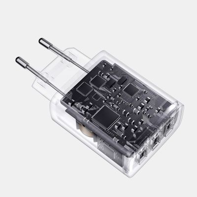 13. Baseus Compact Ladegerät 3x USB 17W schwarz (CCXJ020101)