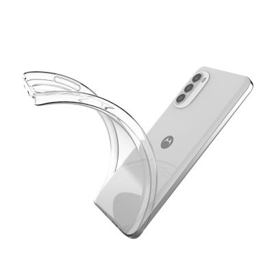 8. Ultra Clear 0,5 mm Hülle für Motorola Moto G82 5G / Moto G52 dünne Abdeckung transparent
