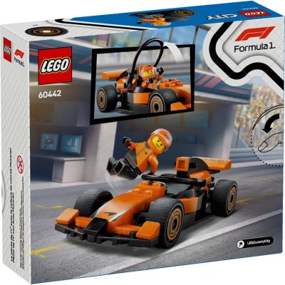 2. LEGO CITY 60442 F1 McLaren Fahrer und Rennfahrer