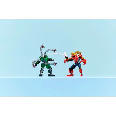 9. LEGO Marvel Super Heroes 76338 Spider-Man und Doctor Who Mech-Kampf
