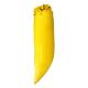 Eine gelbe, bananenförmige Plawil-Tasche auf Springseilen