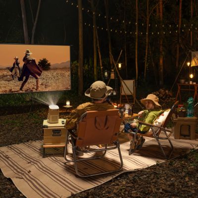 24. Yaber T2 Plus LCD FullHD 1080p Multimedia-Projektor mit JBL-Lautsprechern - Beige