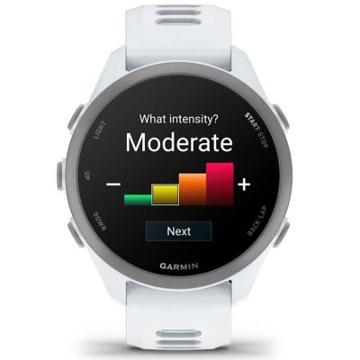 4. Garmin Forerunner 170 42,6 mm Music Whitestone Cloud Blue Sportuhr