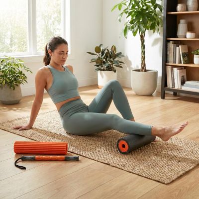 47. 3-in-1 Yoga- und Massagerolle BB 0231