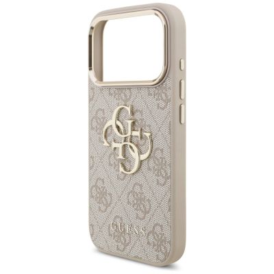 6. Guess 4G Big 4G Classic Logo Hülle für iPhone 17 Pro / 18 Pro - Roségold