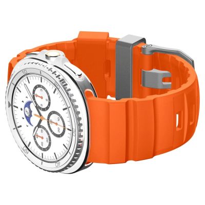 10. Spigen WBS2 Armband für Samsung Galaxy Watch 40/44/46 mm – Orange