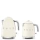 38. SMEG KLF05CREU Mini-Creme-Wasserkocher mit 0,8 l Fassungsvermögen