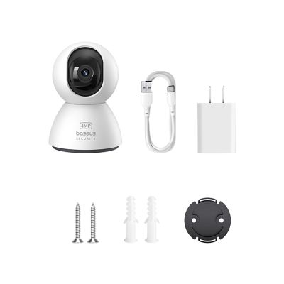 6. Baseus Security P1 3K Innenkamera (EU-Version) - Weiß