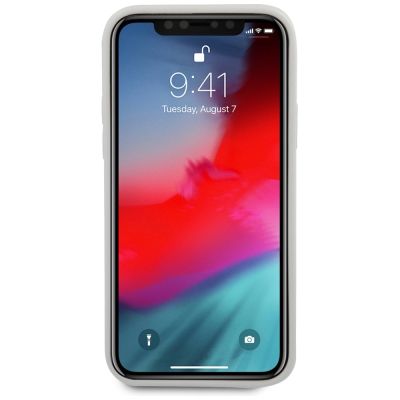 9. Guess Marble Case für iPhone 12 mini 5,4" - Weiß