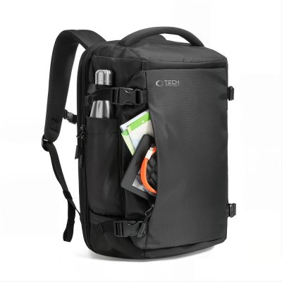 3. Tech-Protect Defender S70 RYANAIR & WIZZAIR 24L Laptop-Rucksack – Schwarz