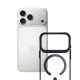 4. 3mk Satin Armor MagCase für iPhone 17 Pro – Transparent Schwarz