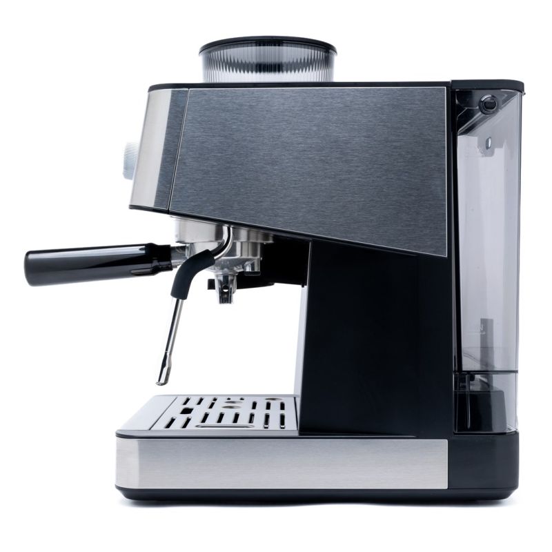 6. ELDOM Espressomaschine ECK1 1300W 20 BAR, Milchbehälter, 6 Automatikprogramme, 2 manuelle Programme