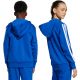 9. adidas Essentials Full-Zip Hoodie für Kinder Blau JY4977