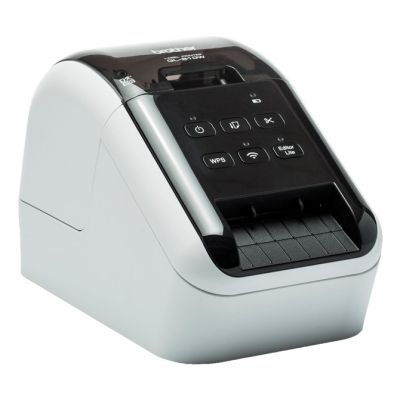 6. Brother QL-810W Thermodirekt-Etikettendrucker, Farbe, 300 x 600 dpi, 176 mm/s, kabelgebunden und kabellos, DK Wi-Fi