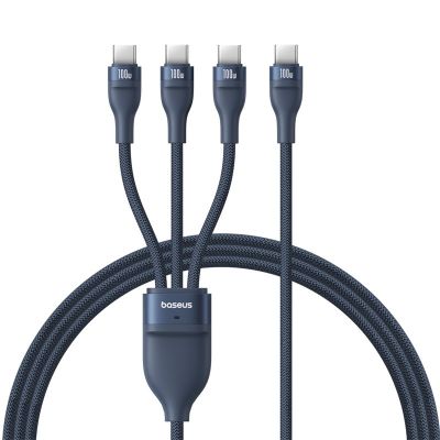 Baseus Blitzgerät Serie 3 100W Kabel 1,5m (Blau)