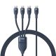 Baseus Blitzgerät Serie 3 100W Kabel 1,5m (Blau)